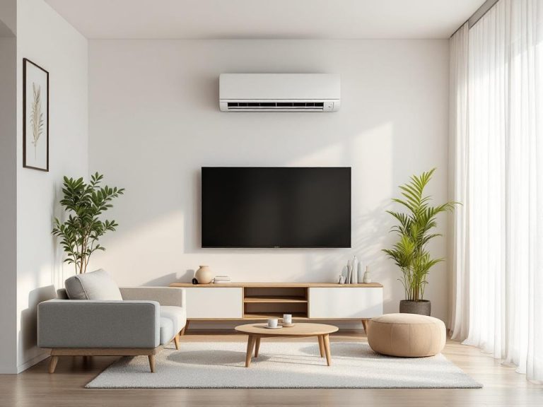 Mejor ubicación del split en un salón pequeño