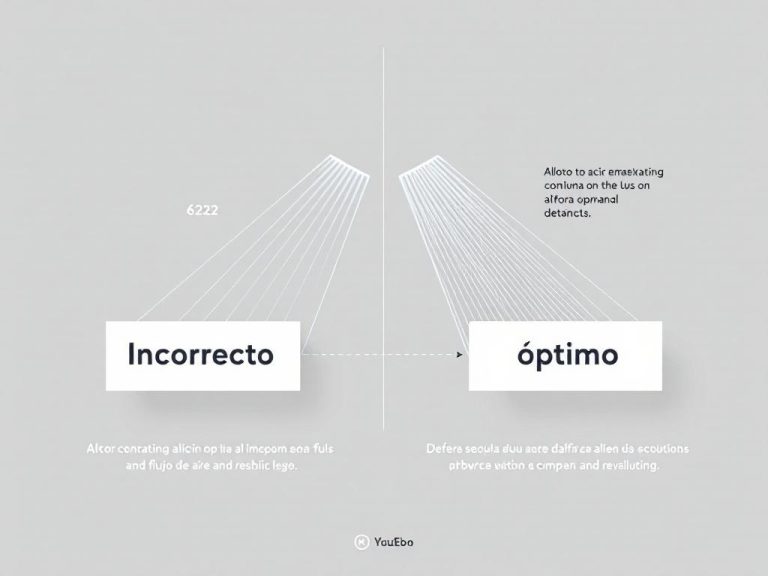 Altura óptima del split y su impacto en el rendimiento