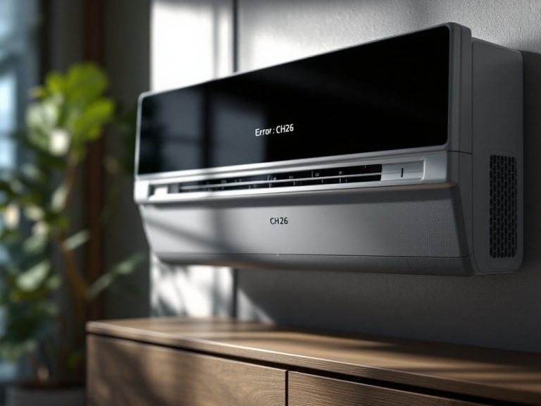 Solución para Error CH26 en aire acondicionado LG