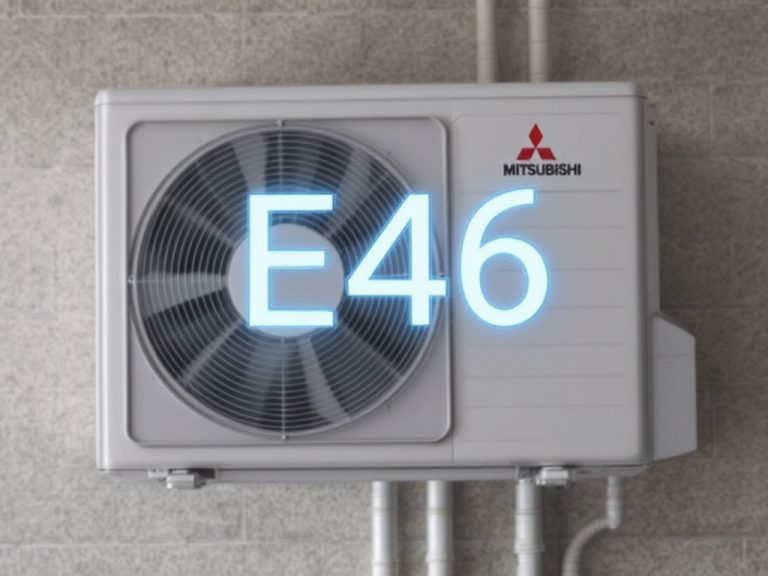 ¿Qué significa el error E46 en tu aire acondicionado Mitsubishi? Guía completa de causas, soluciones y prevención.