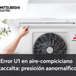 Error U1 en aire acondicionado Mitsubishi Electric: qué significa