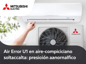 Error U1 en aire acondicionado Mitsubishi Electric: qué significa